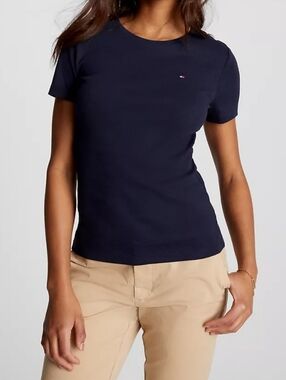 Tommy Hilfiger Solid Crewneck Favorite T-Shirt